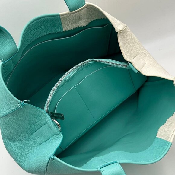 Tiffany & Co Tiffany & Co Bicolor 2WAY Tote Bag Leather Women - Picture 6 of 16